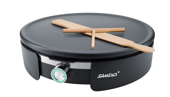 Steba Crepe Maker XXL 35 cm Stål/Sort Steba Crepe Maker XXL 35 cm Stål/Sort